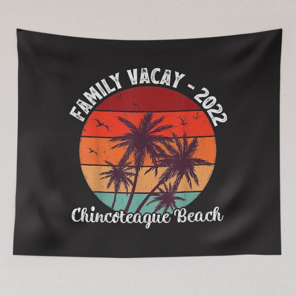 Item preview, Family Vacation 2022 Vintage Virginia Chincoteague Beach designed and sold by marla8ruby.