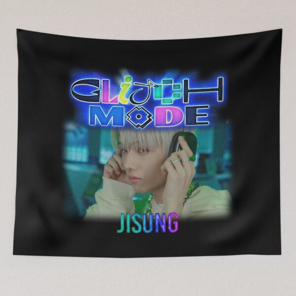 Item preview, Jisung by nct dream - glitch mode designed and sold by glitter-mess.
