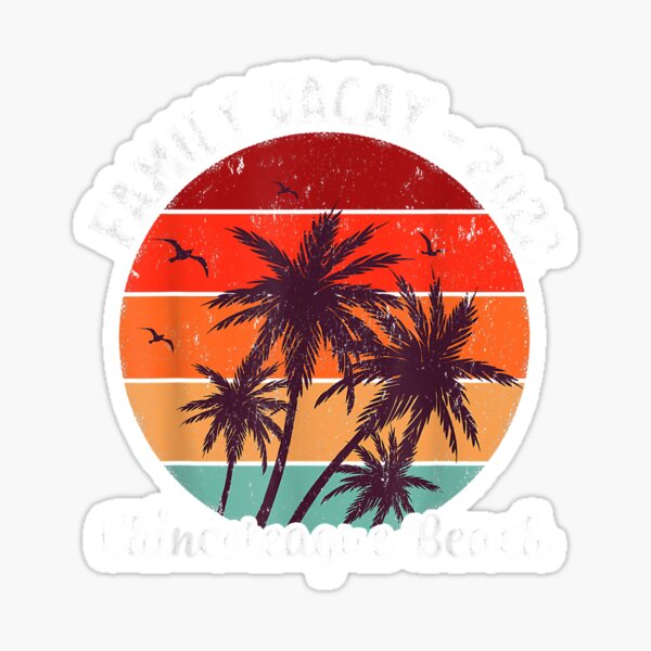 Item preview, Family Vacation 2022 Vintage Virginia Chincoteague Beach designed and sold by marla8ruby.