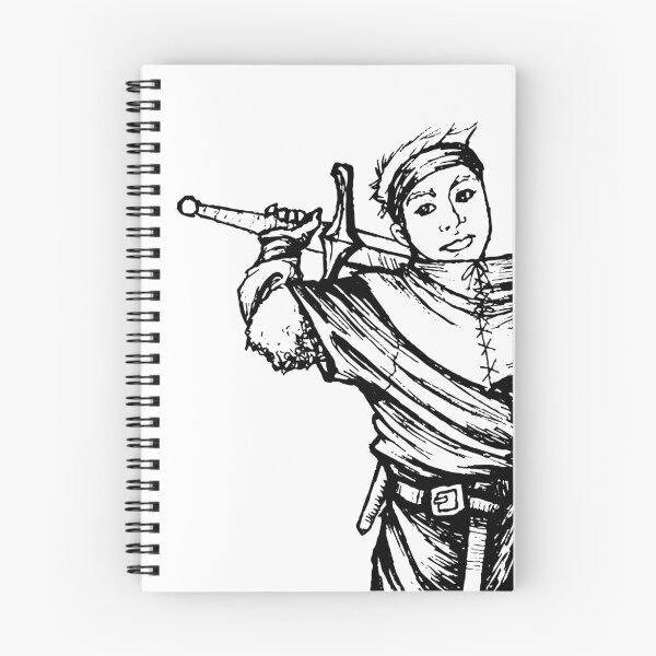 Item preview, Swordsman in Ink designed and sold by Trikucian.