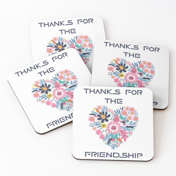 Item preview, Thanks for the Friendship Spiral Notebook designed and sold by crafts-gift.