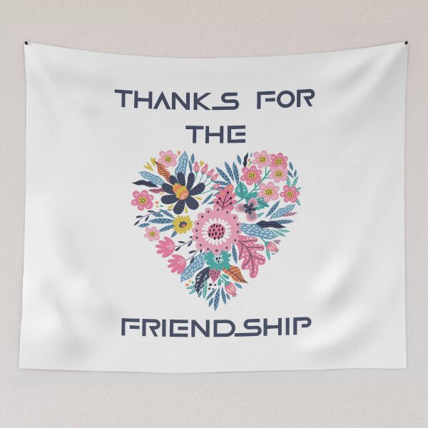 Item preview, Thanks for the Friendship Spiral Notebook designed and sold by crafts-gift.