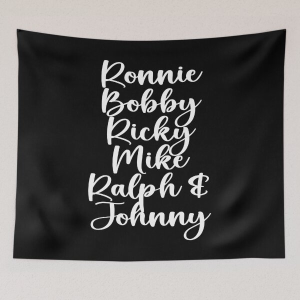 Item preview, Birthday Gift Ronnie Bobby Ricky Mike Ralph And Johnny Gift Music Fans designed and sold by Madisenkunze.