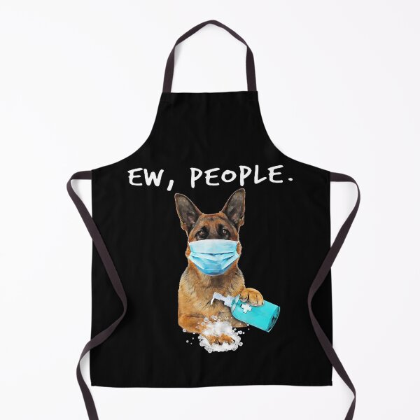 Item preview, Ew People German Shepherd Dog Wearing A Face Mask designed and sold by PerkinsAarav.