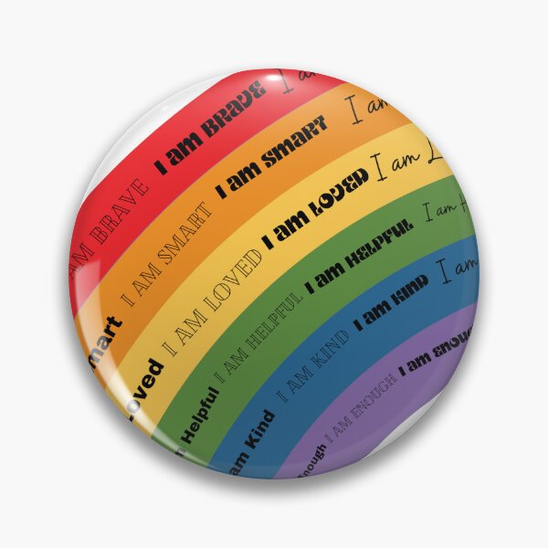 Item preview, Words of Affirmations, Affirmation rainbow, Kids Decor, Daily inspirations, Positive vibes designed and sold by Everythingkaysi.