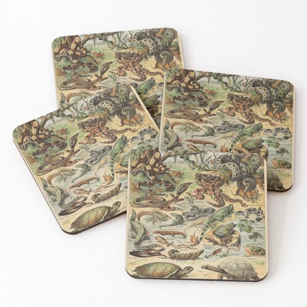 Item preview, Reptiles Pour Tous - Adolphe Millot designed and sold by starrylite.