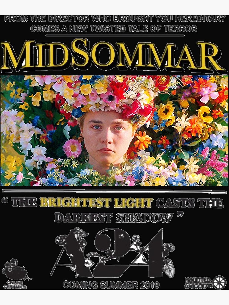 "MIDSOMMAR A24 Classic" Poster For Sale By WillieJea45 | Redbubble