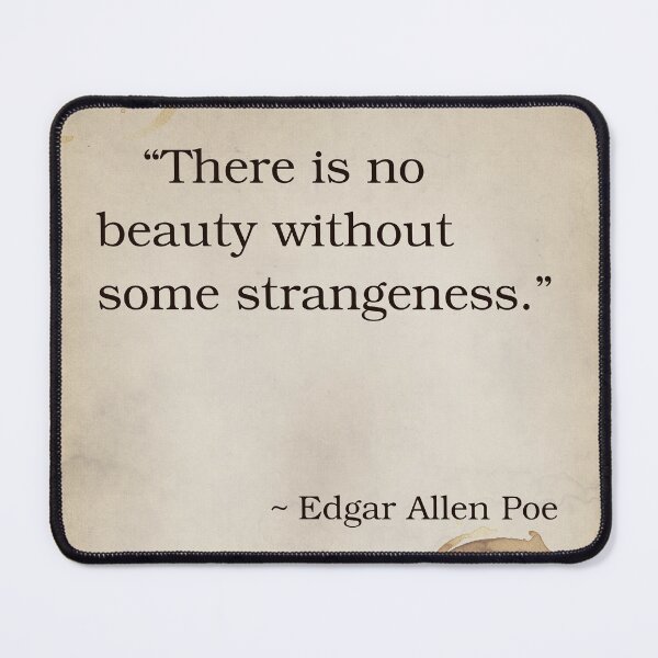 Item preview, Edgar Allen Poe Author Writer Quote Inspirational Saying Poem Passion Life Happiness Gothic Dark designed and sold by OnHeathAndMoor.