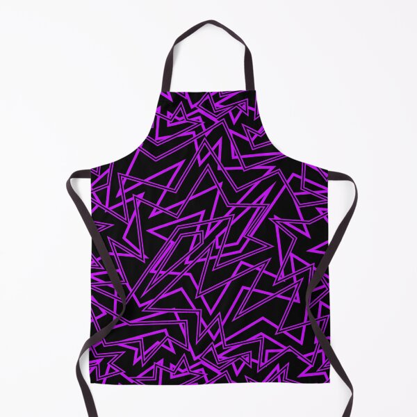 Item preview, Abstract Contemporary Pattern Black and Purple designed and sold by SoccaTamam.