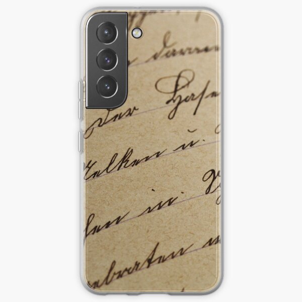 Journalling; Samsung Galaxy Cases Samsung Galaxy Soft Case