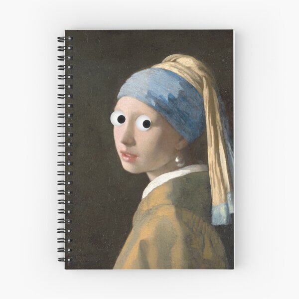 Item preview, Girl with a Pearl earring Googly Eyes designed and sold by vuilwerk.
