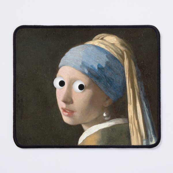 Item preview, Girl with a Pearl earring Googly Eyes designed and sold by vuilwerk.