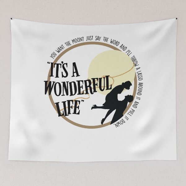 Item preview, It's A Wonderful Life Movie designed and sold by OakleyBarrett.