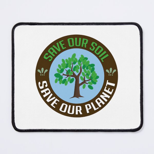 Item preview, save soil, save planet designed and sold by Leoysol.
