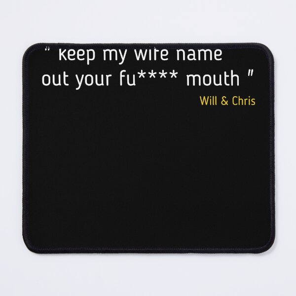 Item preview, The Oscar Manslap, Funny Will Slap Sarcastic, Keep My Wife Name Out Your Mouth designed and sold by SarahMohanad.