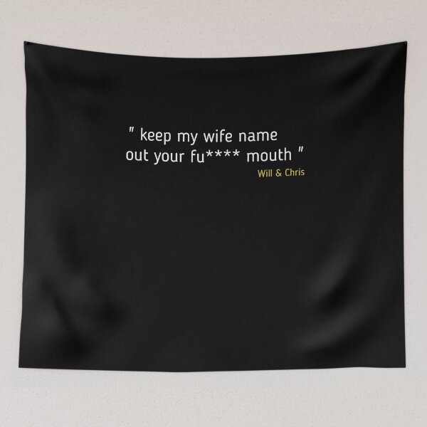 Item preview, The Oscar Manslap, Funny Will Slap Sarcastic, Keep My Wife Name Out Your Mouth designed and sold by SarahMohanad.