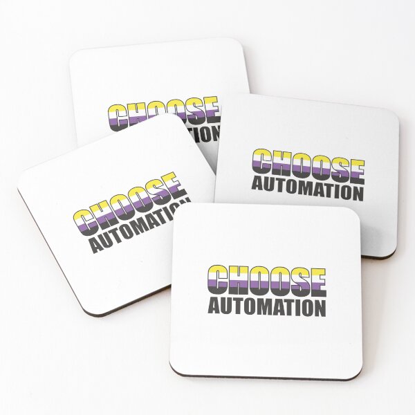 Item preview, Choose Automation Non-Binary designed and sold by automationart.