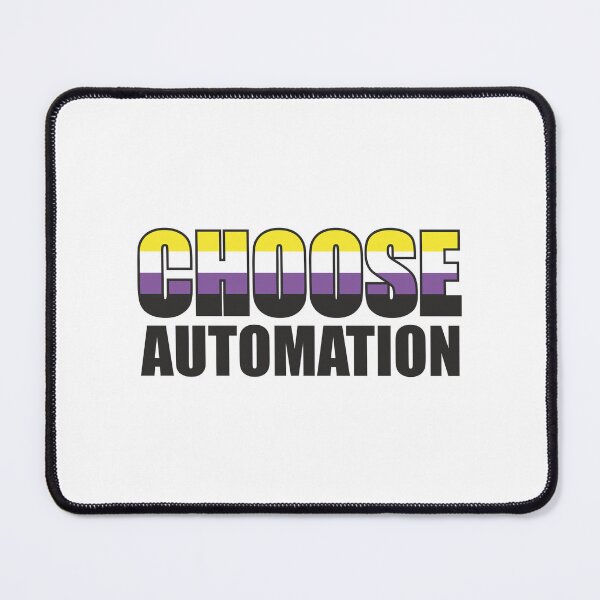 Item preview, Choose Automation Non-Binary designed and sold by automationart.