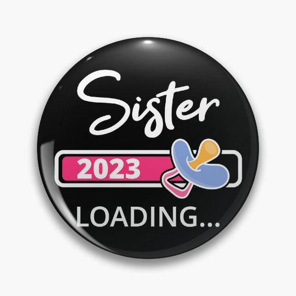 Item preview, Sister 2023 Loading I - Promoted To Big Sister designed and sold by Lemon Pepper.