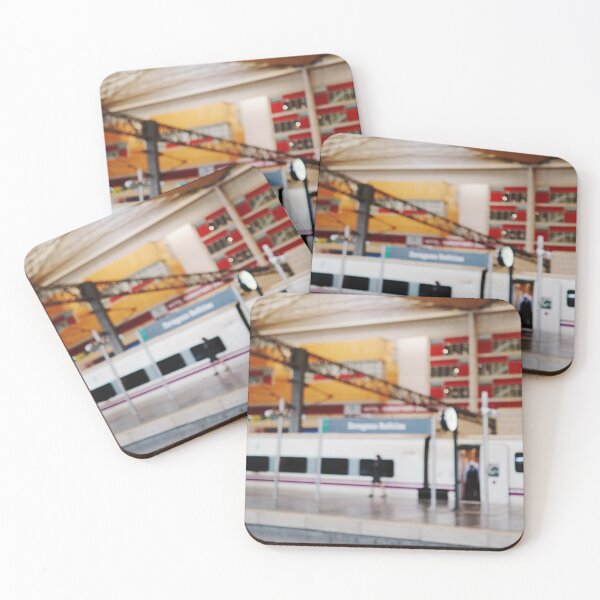 Item preview, zaragoza station - estación tren - zaragoza - trenes- tren designed and sold by Tropical Blood.