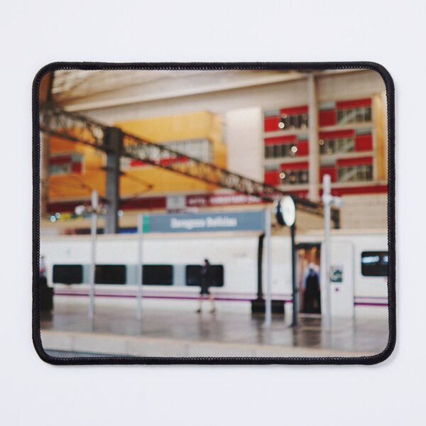 Item preview, zaragoza station - estación tren - zaragoza - trenes- tren designed and sold by Tropical Blood.
