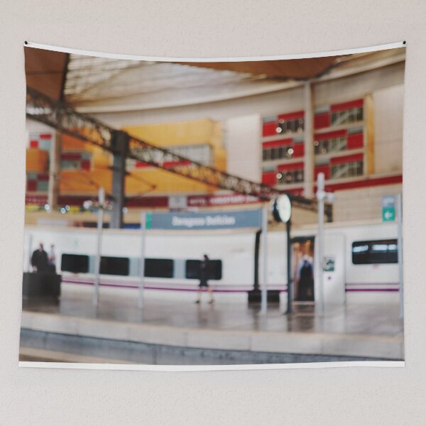 Item preview, zaragoza station - estación tren - zaragoza - trenes- tren designed and sold by Tropical Blood.