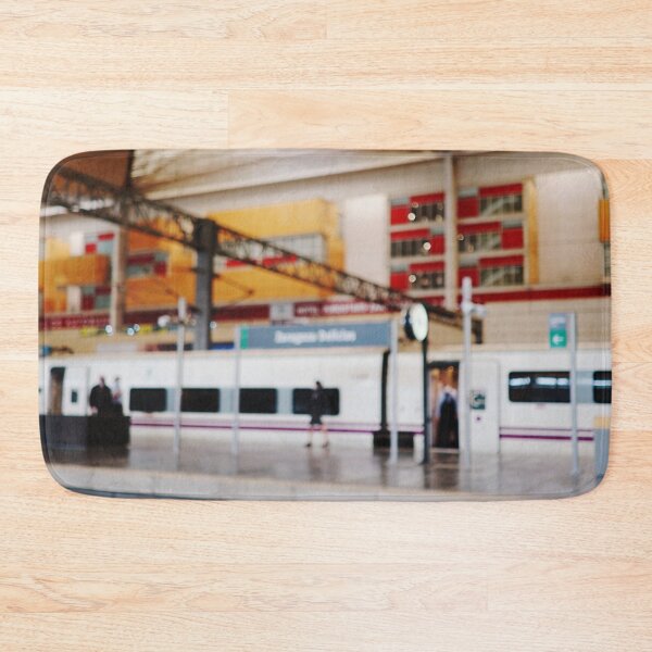 Item preview, zaragoza station - estación tren - zaragoza - trenes- tren designed and sold by Tropical Blood.
