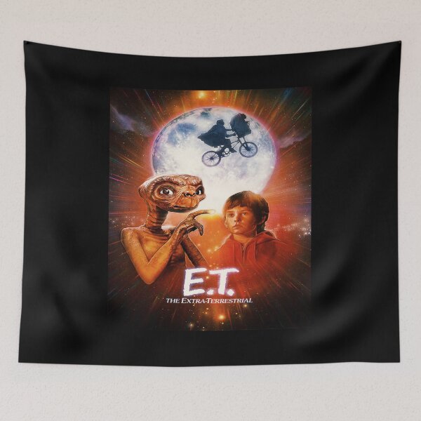 Aperçu de l'œuvre Recherche sur la vie sur des planètes abondantes E.T. Les cadeaux sympas du film Extra Terrestrial 1982 créée et vendue par GeraldineDoroth.