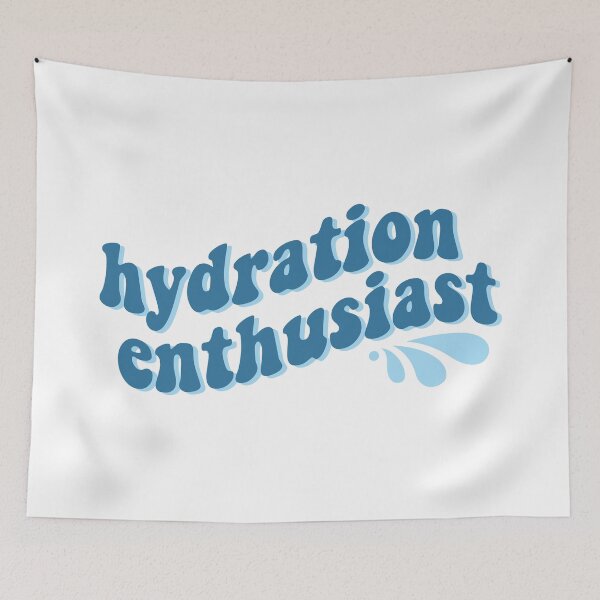 Item preview, Hydration enthusiast - blue designed and sold by MamSelle.