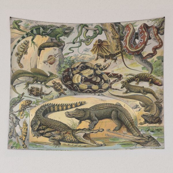 Item preview, Reptiles - Adolphe Millot designed and sold by starrylite.