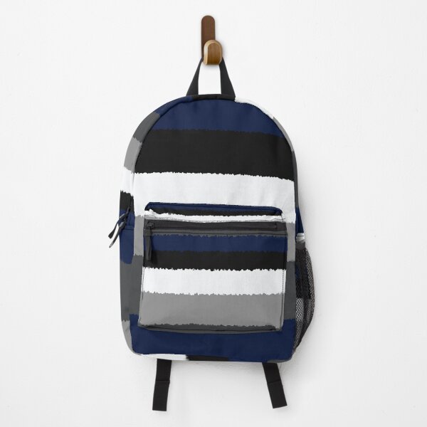 Item preview, Arcus | Jewel Sapphire Blue | Horizontal Dark Blue Stripes designed and sold by BossyCatHome.