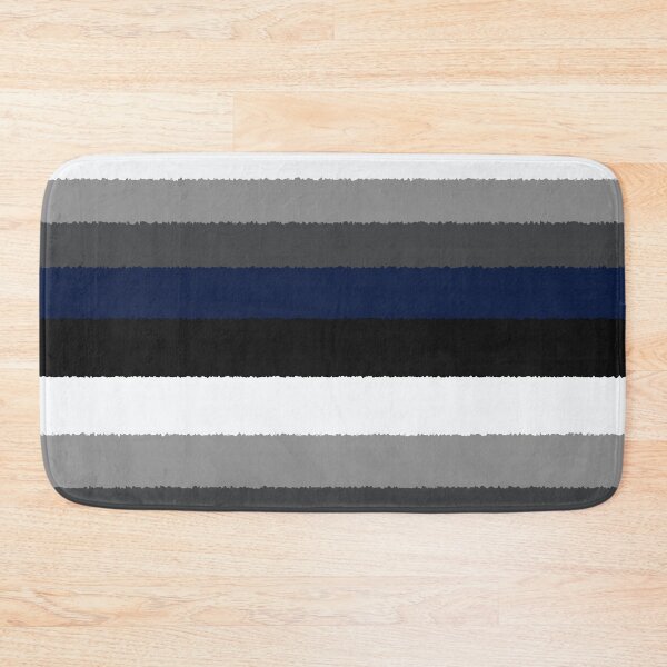 Item preview, Arcus | Jewel Sapphire Blue | Horizontal Dark Blue Stripes  designed and sold by BossyCatHome.