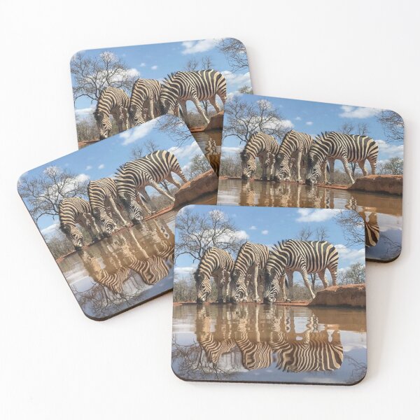 Item preview, Wild zebra drinking at a waterhole. designed and sold by WindsorTees.
