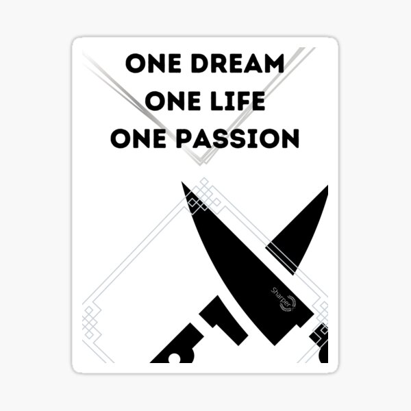 "Chef life" Sticker for Sale by experienceinc Redbubble