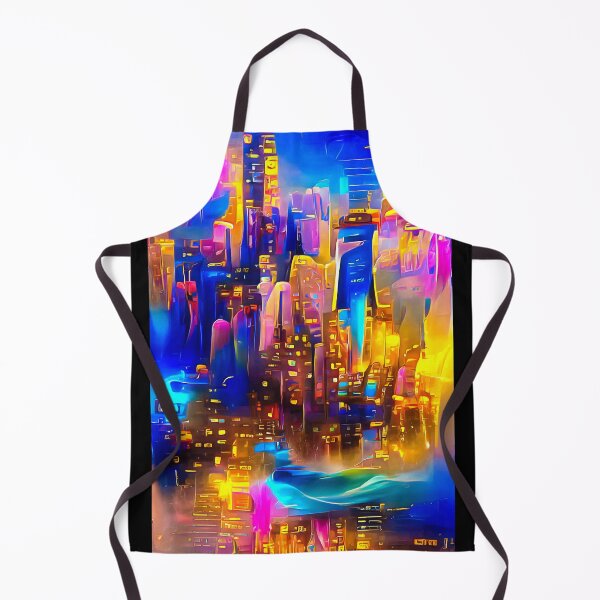 Item preview, City Lights 17 Colorful Metropolis designed and sold by mhfoto.