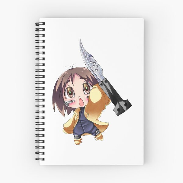 Item preview, Gift Idea Chibi Gally With Damascus Blade Gift For Birthday designed and sold by Maybelle1998.