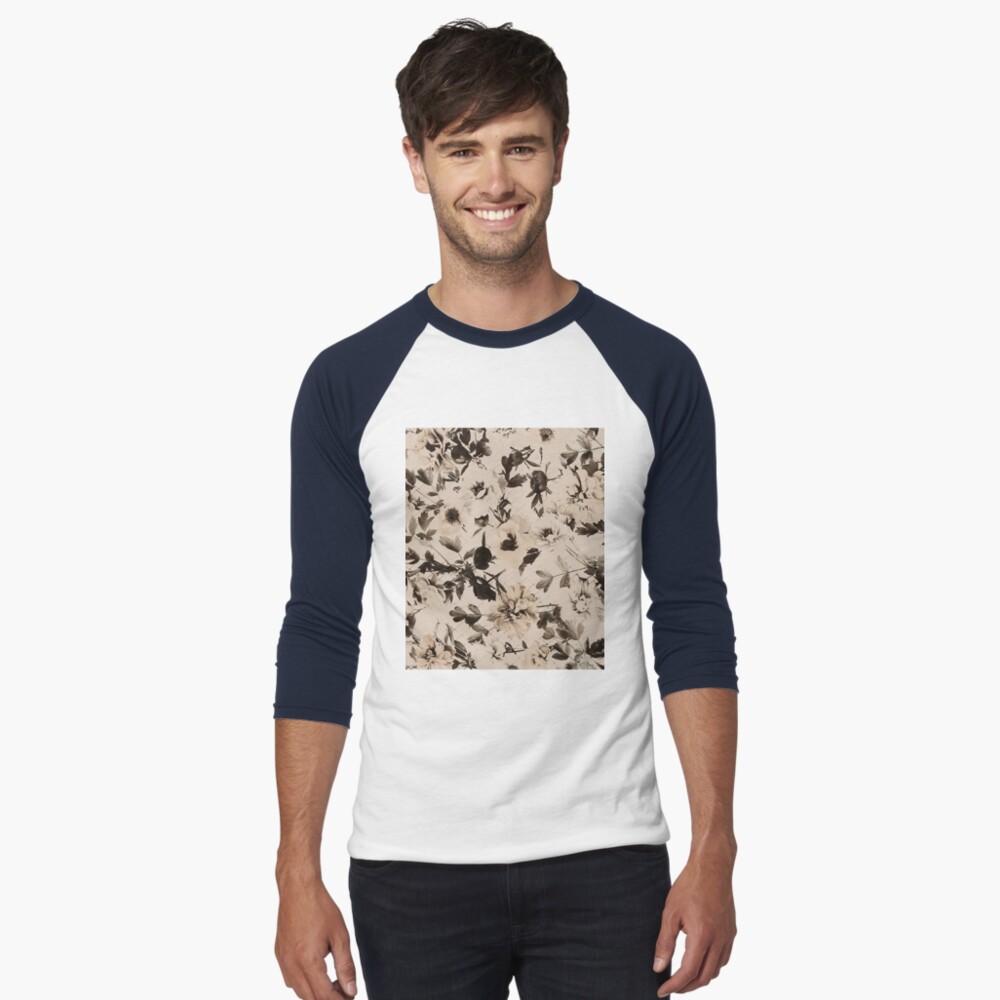 Item preview, Baseball ¾ Sleeve T-Shirt designed and sold by JiggsFashion.