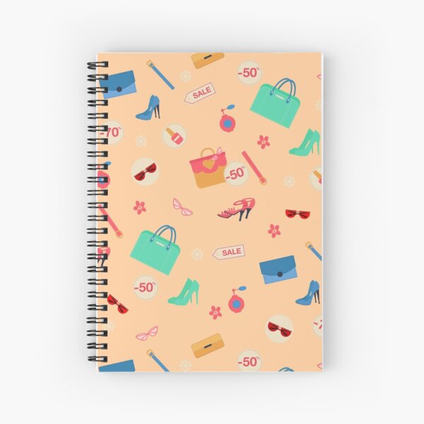 Item preview, Shopping Spring Sale Seamless Pattern. Accessories, Clothing and Fashion Elements  designed and sold by ivector.