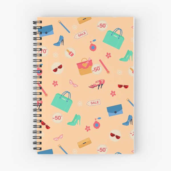 Item preview, Shopping Spring Sale Seamless Pattern. Accessories, Clothing and Fashion Elements  designed and sold by ivector.