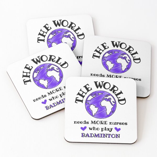Item preview, The world needs more nurses who play badminton designed and sold by TheGreenGoat.