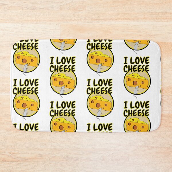 Item preview, I Love Cheese Mouse Swiss Cheese designed and sold by RichTeeDesigns.