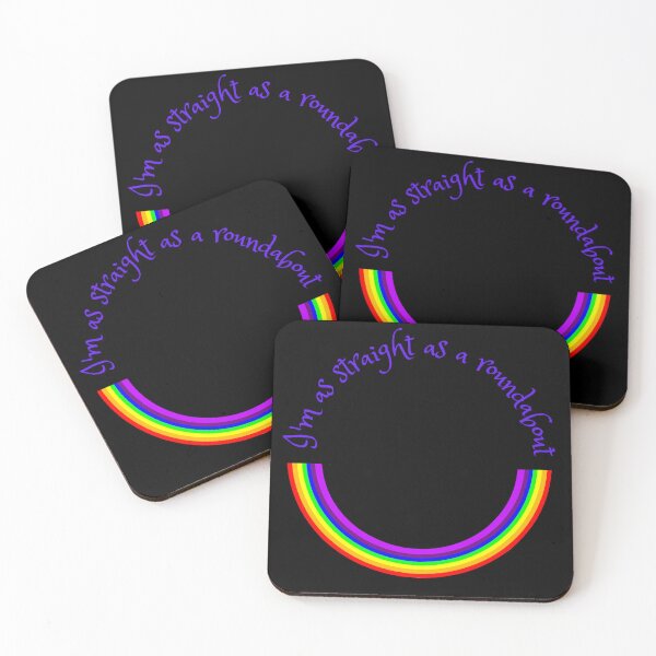 Item preview, I'm as straight as a roundabout designed and sold by Unravelling.