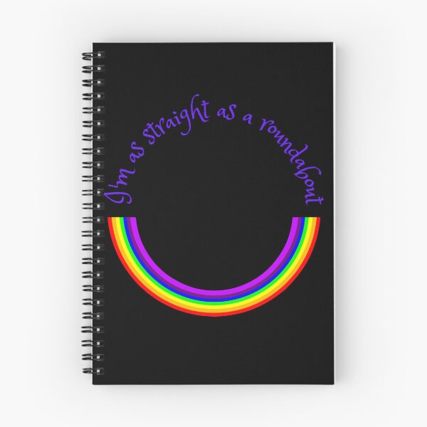 Item preview, I'm as straight as a roundabout designed and sold by Unravelling.