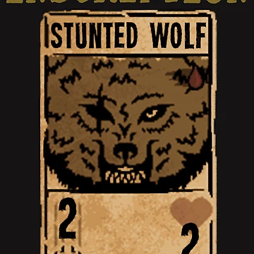 Artwork thumbnail, Inscryption (wolf) Essential by marla8ruby