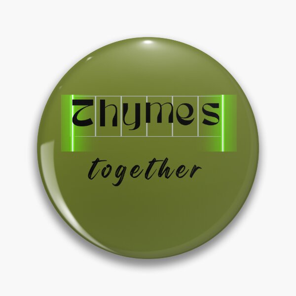 Item preview, Thymes Together - Funny designed and sold by SBWorld.
