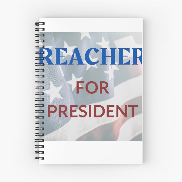 Item preview, Reacher for President designed and sold by Unravelling.