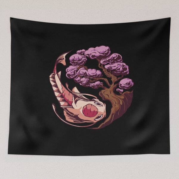 Item preview, Koi Carp Cherry Blossom Festival designed and sold by DerSenat.