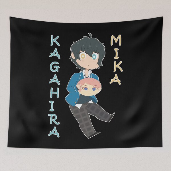Item preview, Funny Boy And Girl Mika Kagahira Lover Gifts Anime designed and sold by VitaSouza1163.