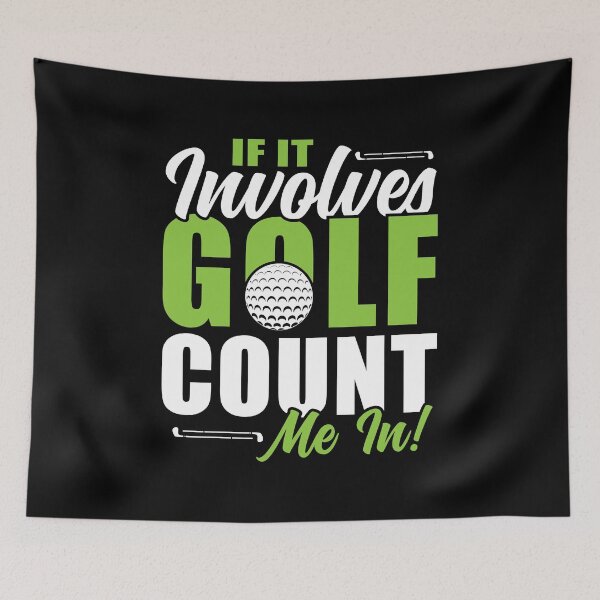 Item preview, If It Involves Golf Count Me In Shirt, Golfer Shirt, Golf Player Shirt, Funny Golf Shirt, Golf Lover Shirt, Golf Meme Shirt, Golf Club Shirt designed and sold by aymob.