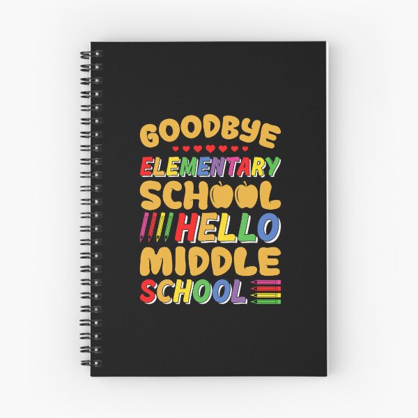 Item preview, Goodbye Elementary Scholl Hello Middle School Shirt, Back To School Shirt, Fifth Graders Shirt, Elementary School Shirt, High School Shirt designed and sold by aymob.